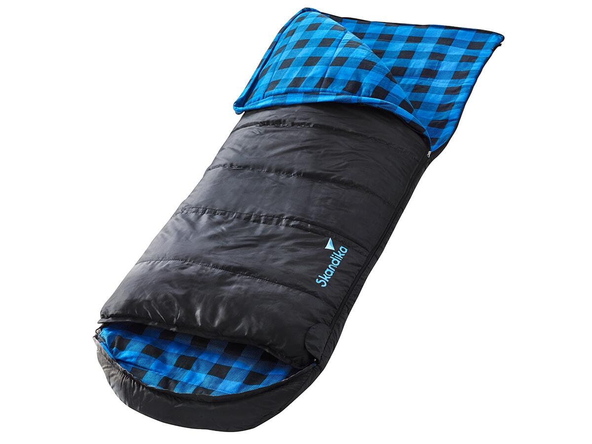 Sacco a pelo Dundee  - coperta con cuscino Sleepyhead -  cotone/flanella fodera 5/7