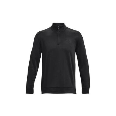 Under armour armor fleece trainingssweatshirt voor heren met 1/4 rits