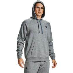 Sweat à capuche en molleton Under Armour Rival Gris Heather