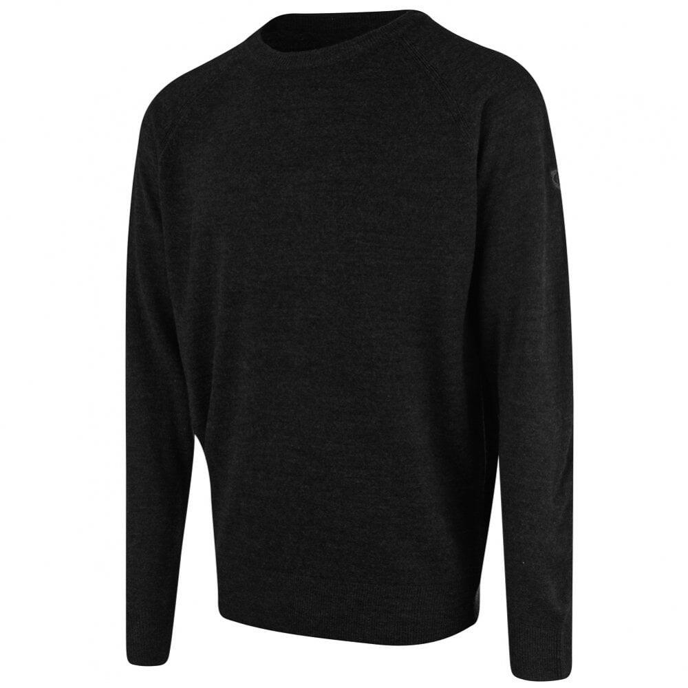 ISLAND GREEN Island Green Supersoft Raglan Sleeve Crew Neck Knit Black