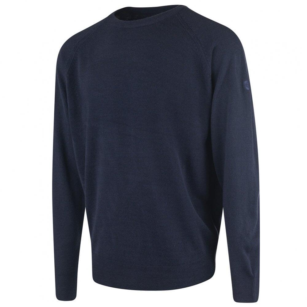 ISLAND GREEN Island Green Supersoft Raglan Sleeve Crew Neck Knit Navy
