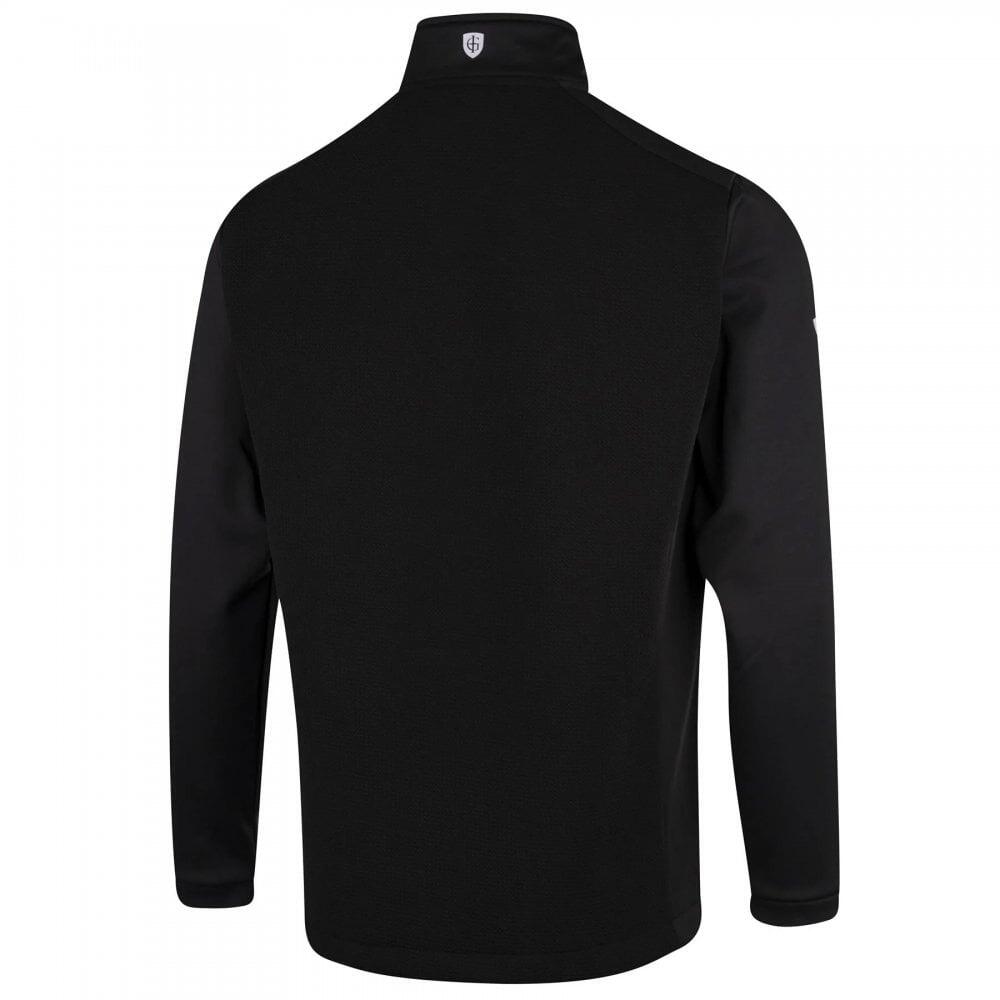 ISLAND GREEN MENS TOP LAYER WITH JACQUARD KNIT BLACK 2/2