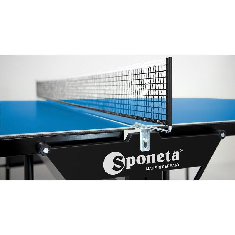 Masa tenis outdoor Sponeta S1‑13e, pliabila, albastra, grosime blat 4 mm