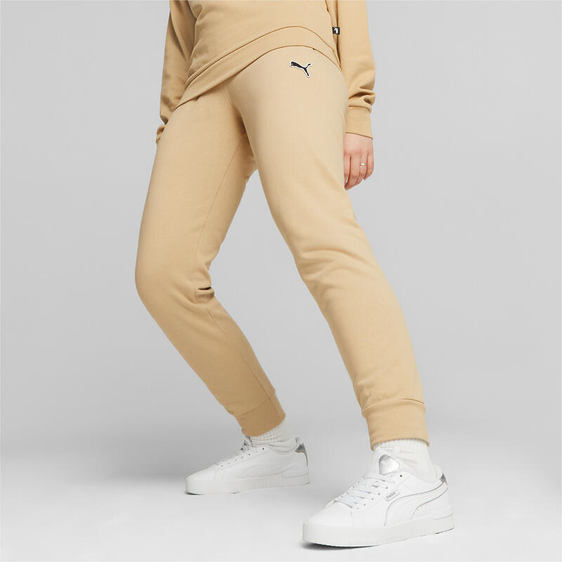 Pantalones Puma Better Essentials Cl FL, Beige, Mujer