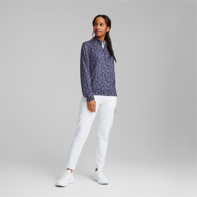 Sweatshirt donna Puma Micro Floral Cloudspun