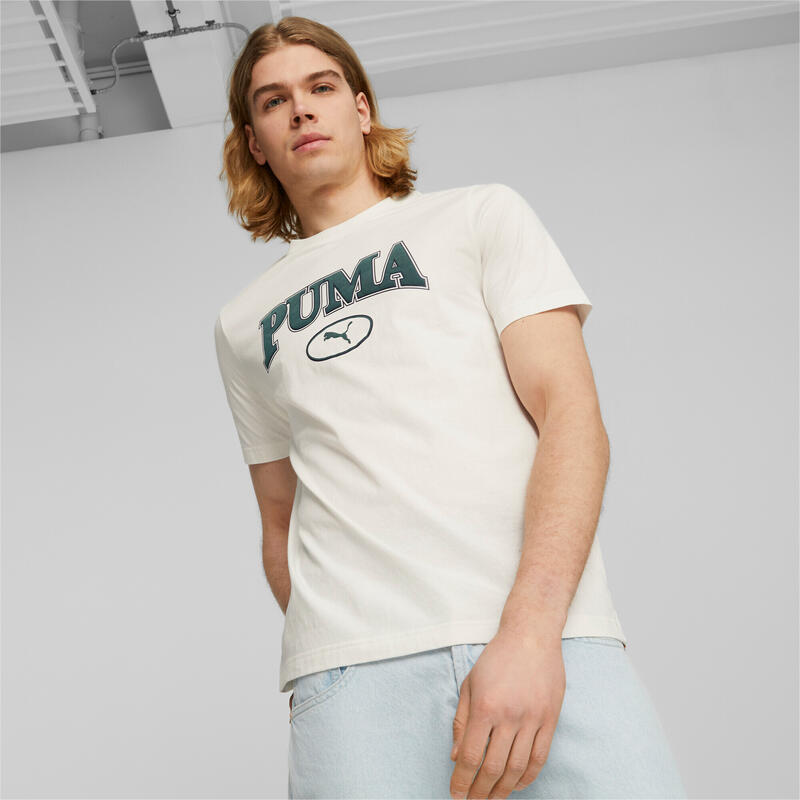 PUMA SQUAD T-Shirt Herren PUMA Warm White