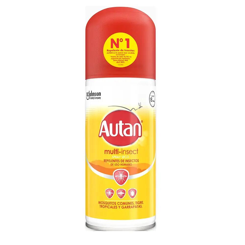 Autan Tropical Mosquito Repellent Spray - 100ml - 8 Hour Protection