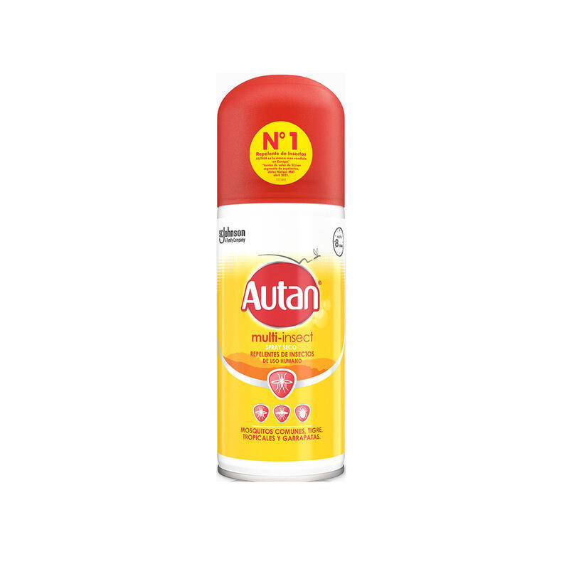 Spray Repelente de Insectos 100ml- Autan Protection Plus