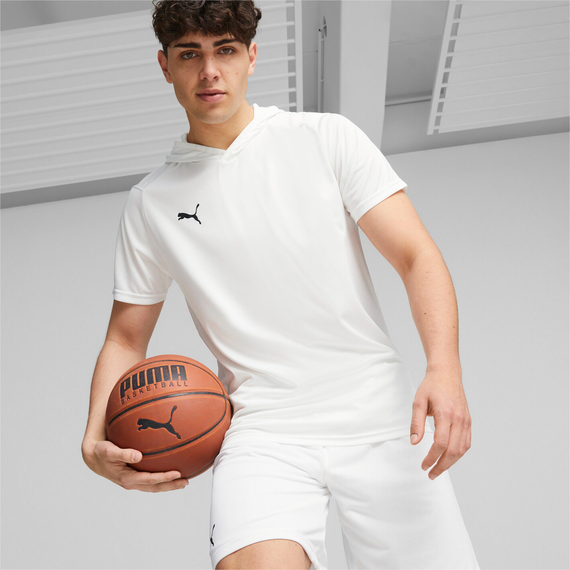 T-shirt à capuche Puma Hoops team shooting 3/5
