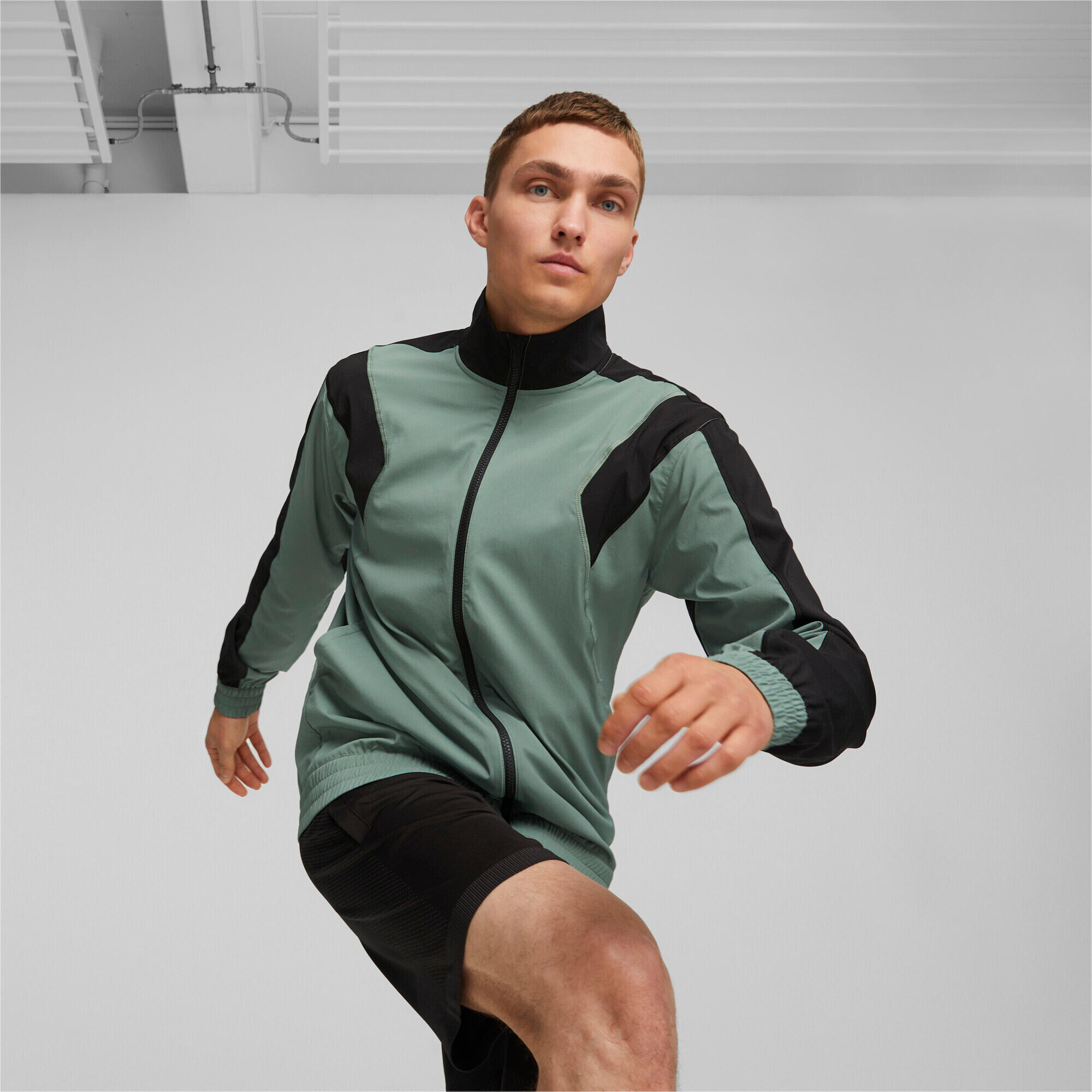 Veste de survêtement zippé Puma Fit Woven 2/7