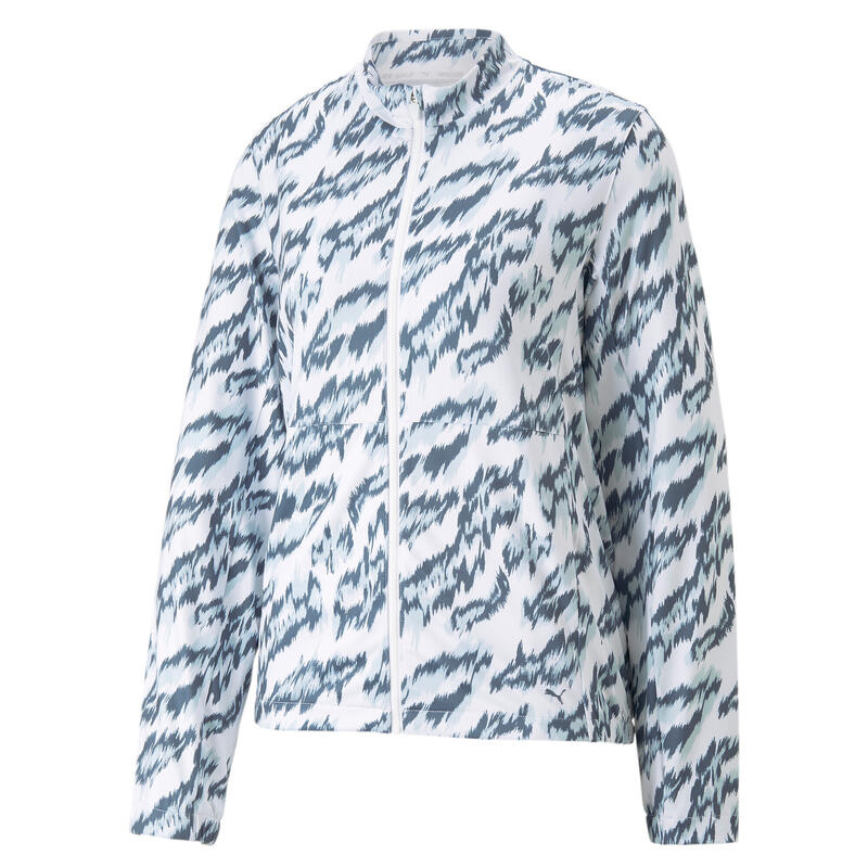 Giacca impermeabile da donna Puma Cloudspun Animal Print Giacca impermeabile da donna Puma Cloudspun Animal Print