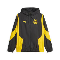 Hoodie Borussia Dortmund Prematch Woven Anthem