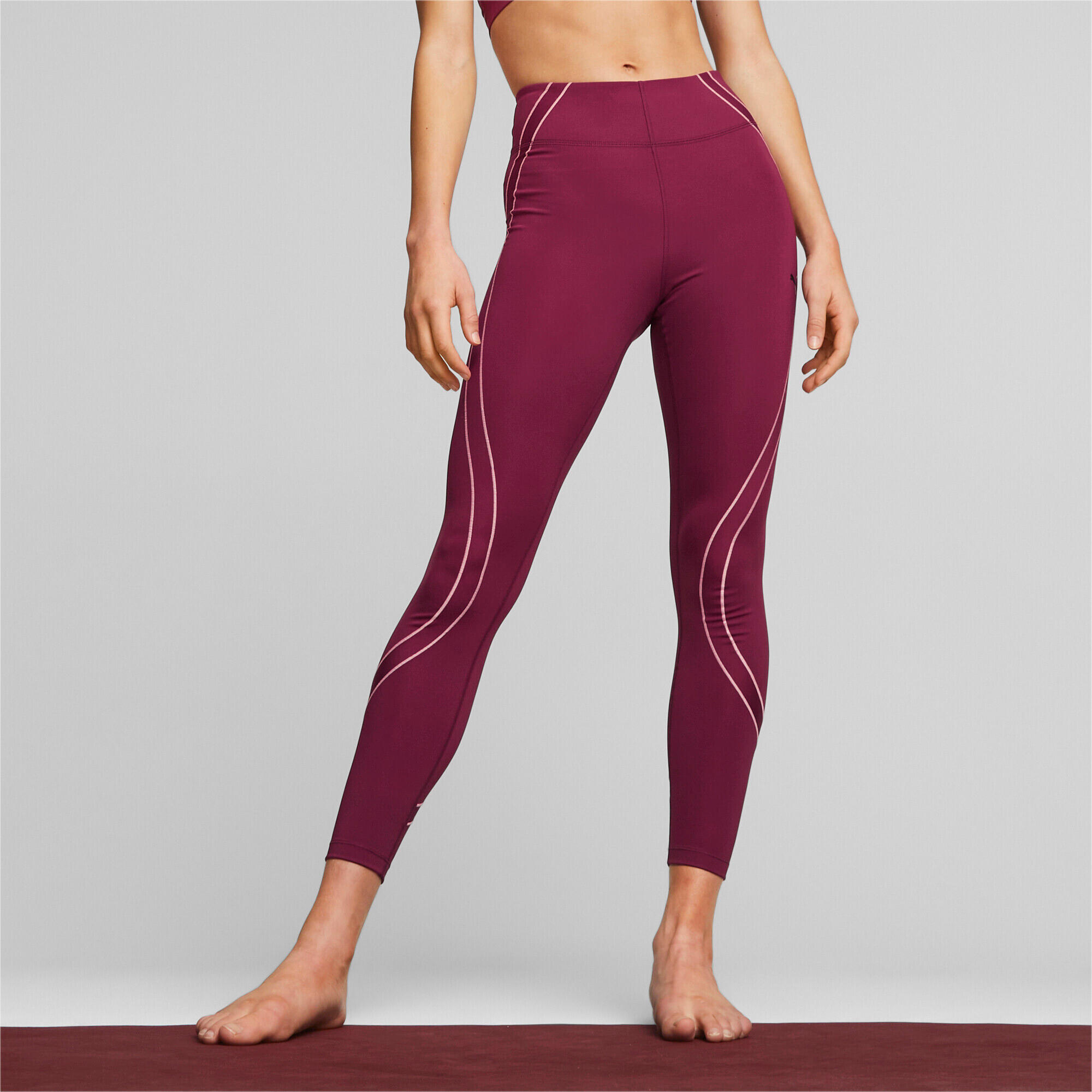 Leggings 7/8 taille haute Damen Puma Studio Ultrabare Trend 2/7