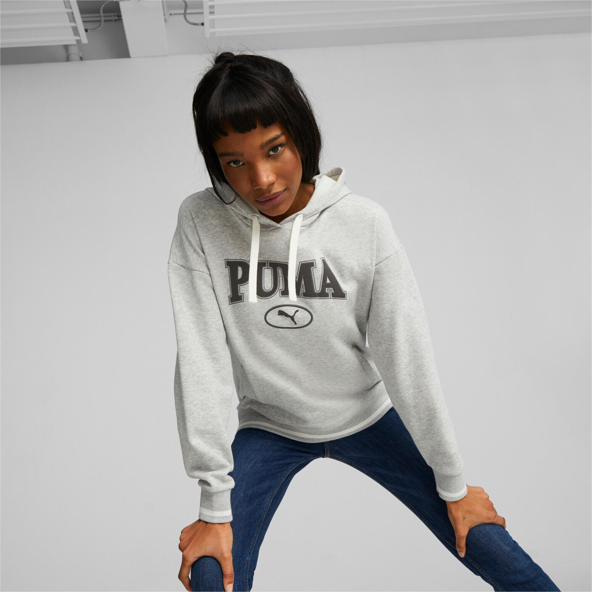 Dames Hoodie Puma Squad fl 3/7