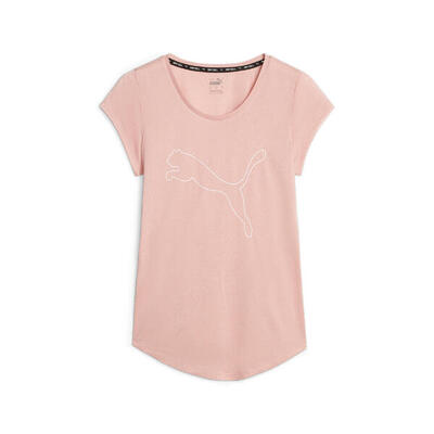 Dames-t-shirt puma performance heather cat