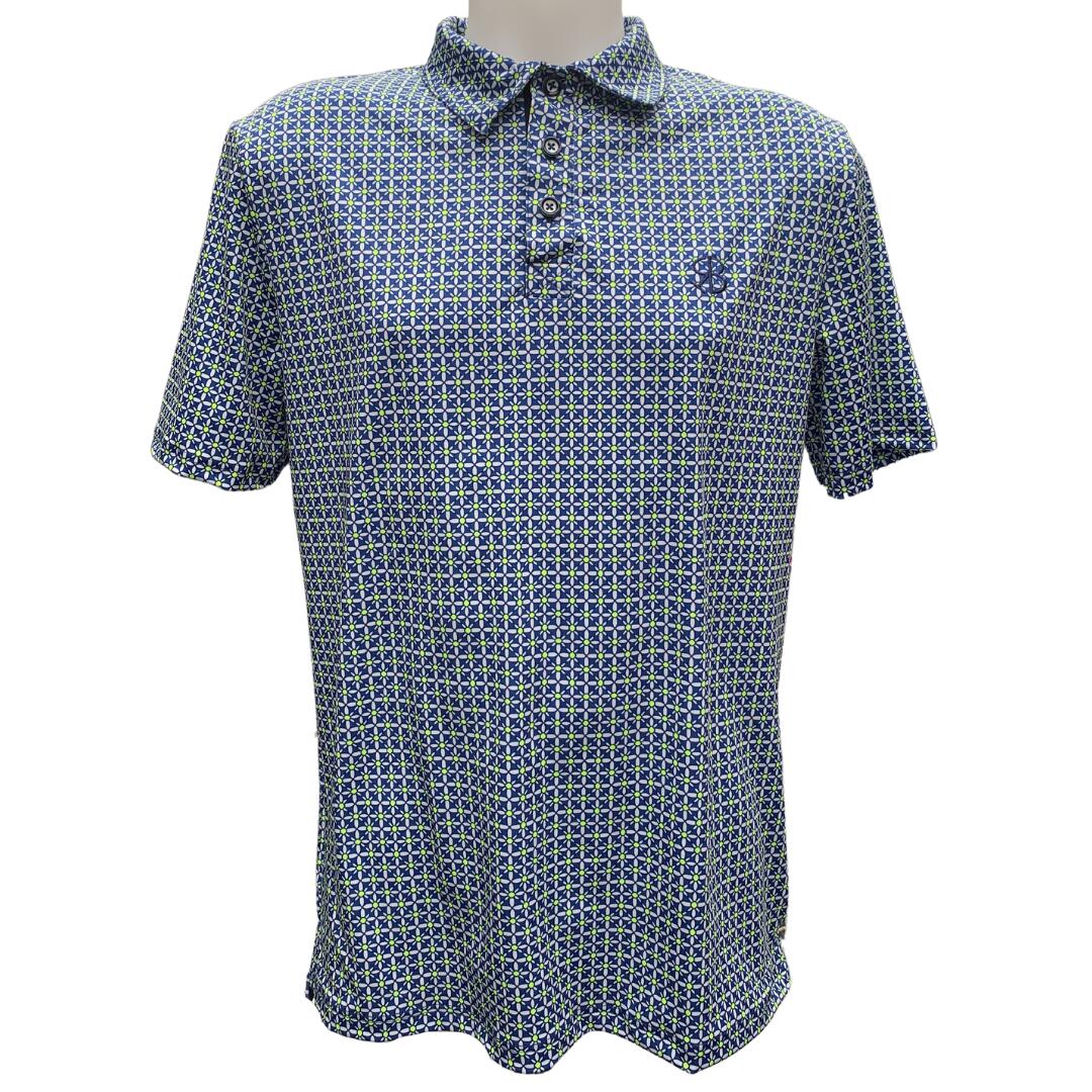 CHIBERTA Chiberta Heren Golfpolo Lime Maat M