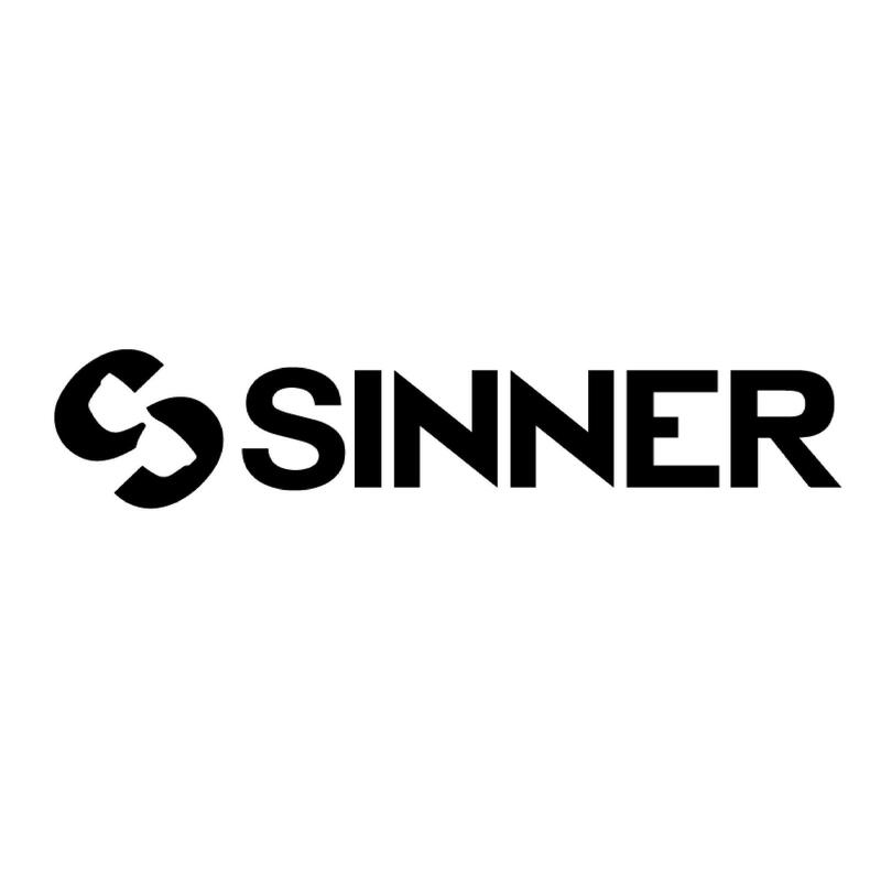 SINNER sapka logó hímzéssel, fekete, Unisex