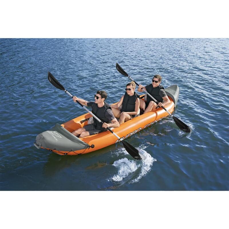 Bestway Ensemble de kayak gonflable Hydro-Force Rapid 3 personnes