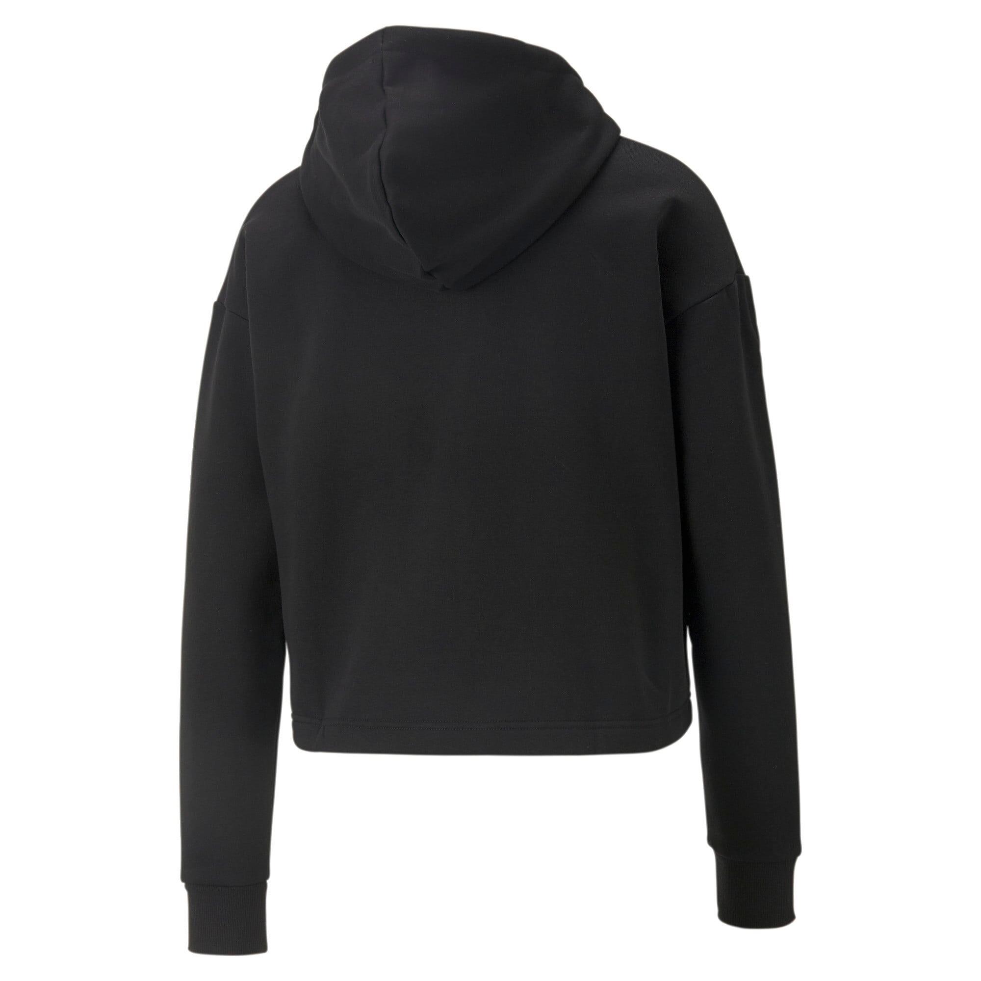 Puma Puma Power Tape Hoodie Fl Negro 2/4