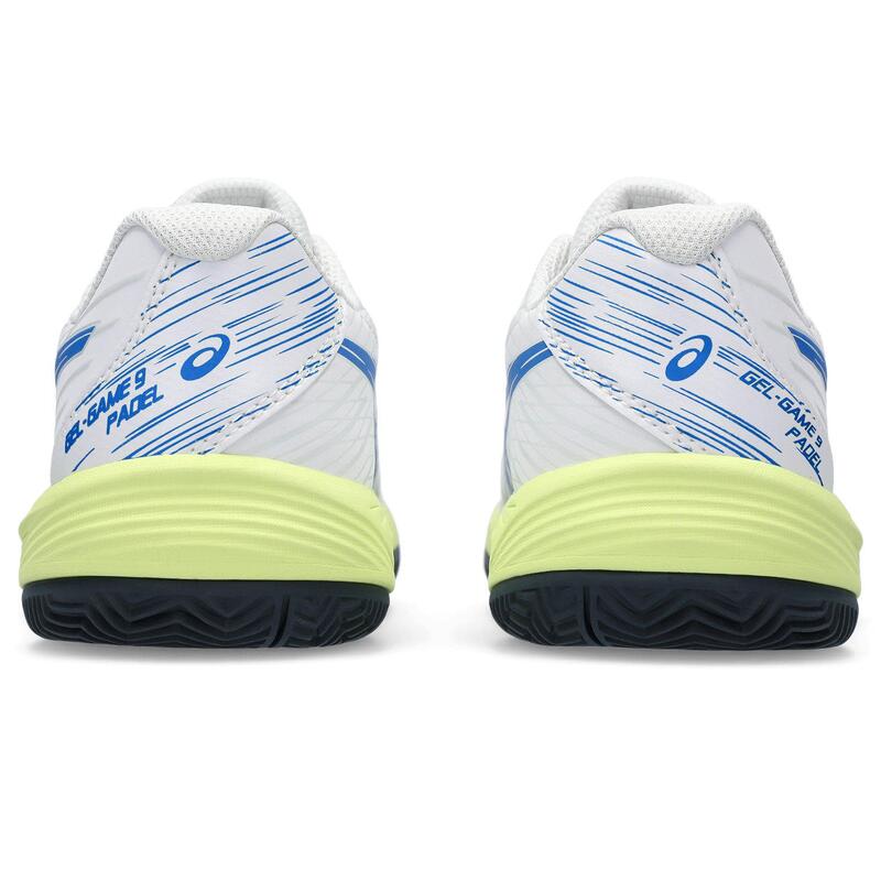 Asics Gel-game 9 Padel Gs Bianco Blu Junior 1044a066 101