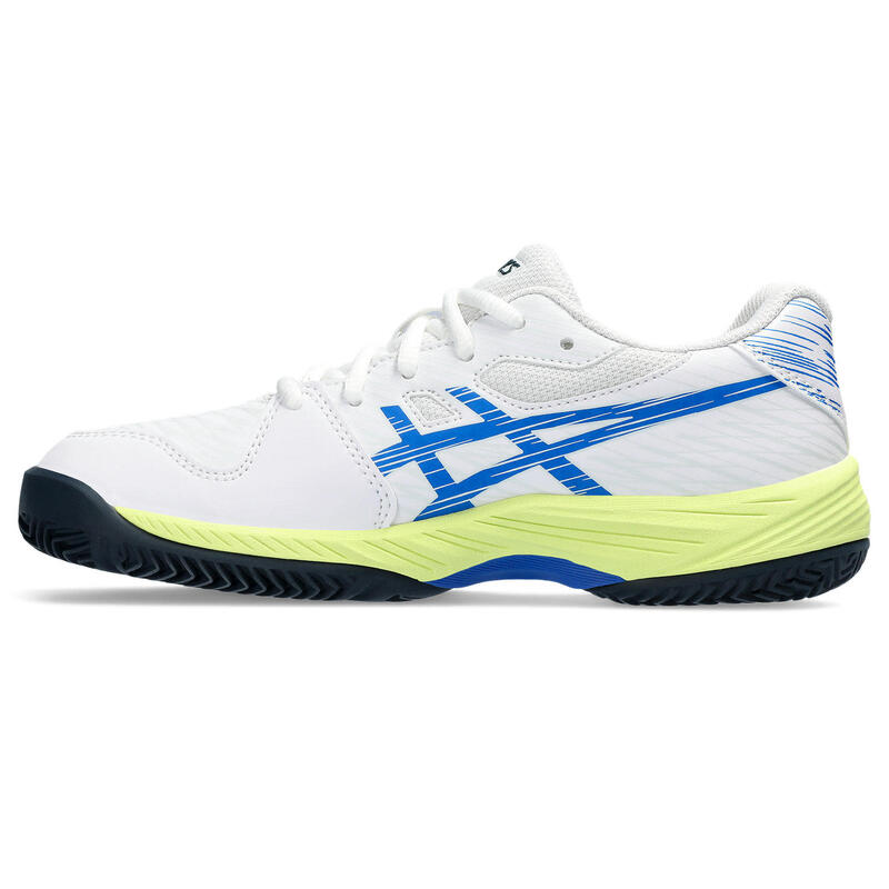 Asics Gel-game 9 Padel Gs Blanc Blue Junior 1044a066 101