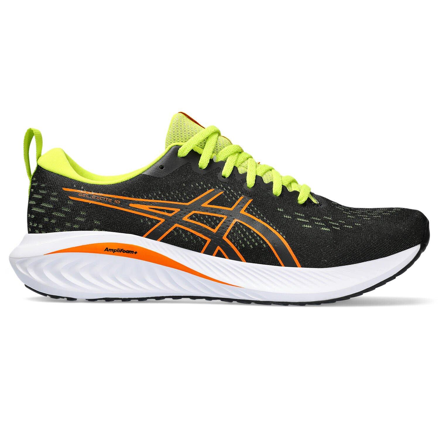Asics gel excite 6 top negro amarillo 1011a165 002
