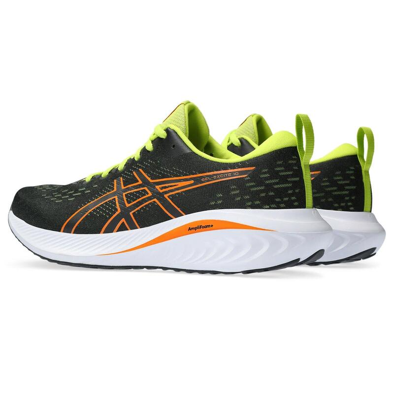 Zapatillas De Running Hombre - ASICS Gel-Excite 10 - Black/Yell/Org