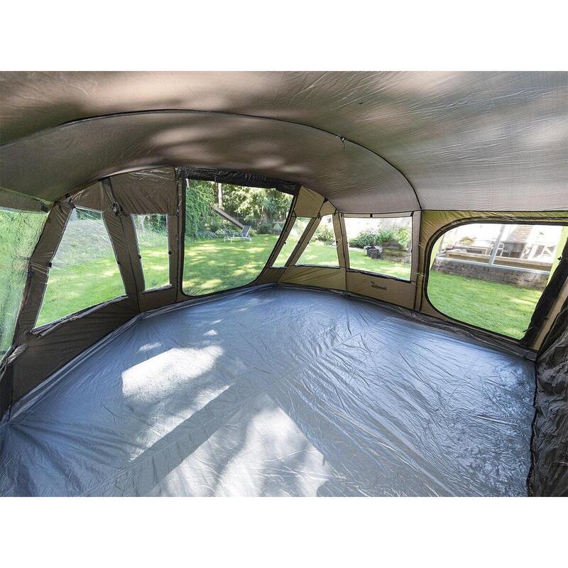 Tente tunnel Nordland 4 Protect - Sol cousu - 4 personnes - 1 cabine divisible