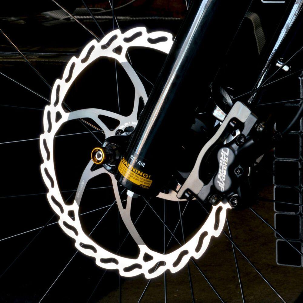 Disco de freno de bicicleta Flame 160x1,8x16,5 mm para una ventilación óptima 3/3