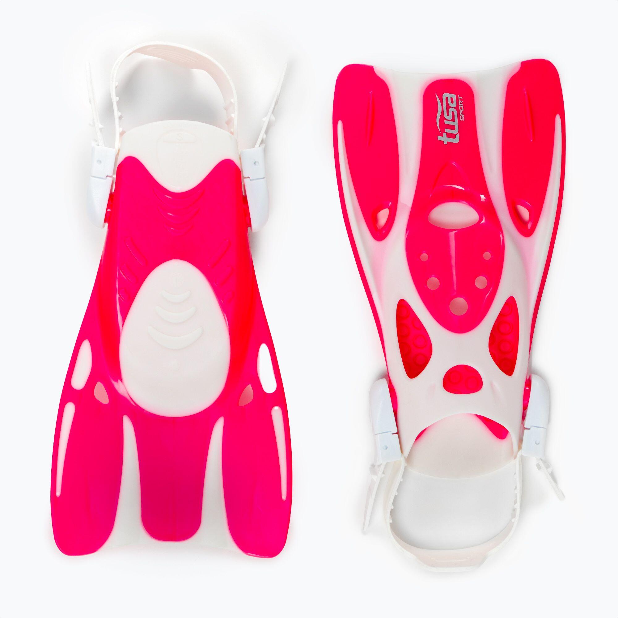 TUSA Sport Snorkelling Fins - Pink 2/5