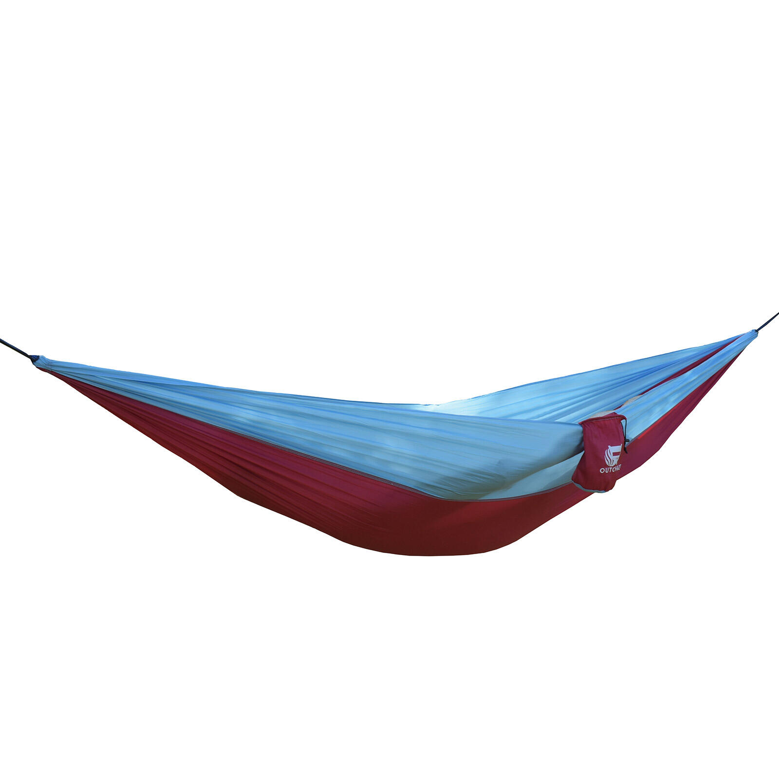 OUTCHAIR Mini Travel Hangmat Hang Out Camping Weerbestendig Nylon XL 780g Lichtgewicht
