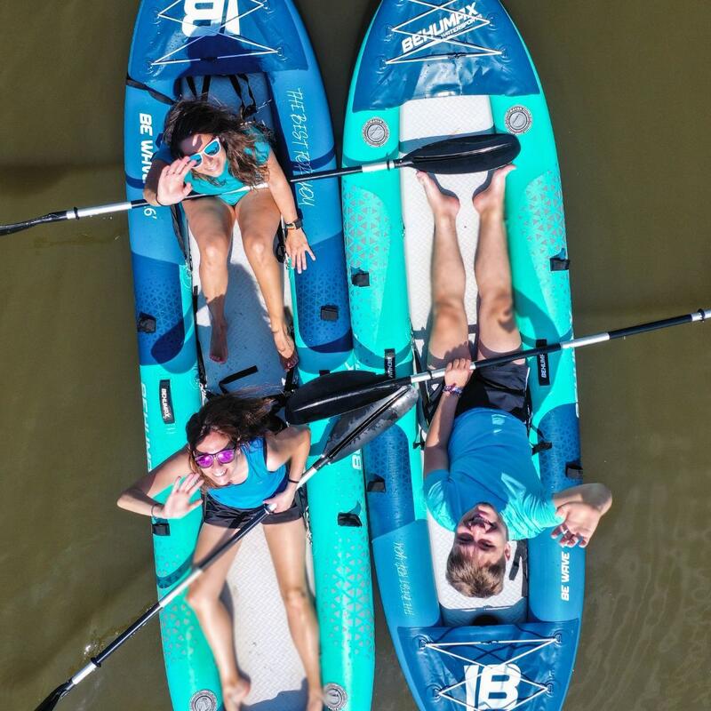 Segunda vida - kayak hinchable be wave kayak 12.6