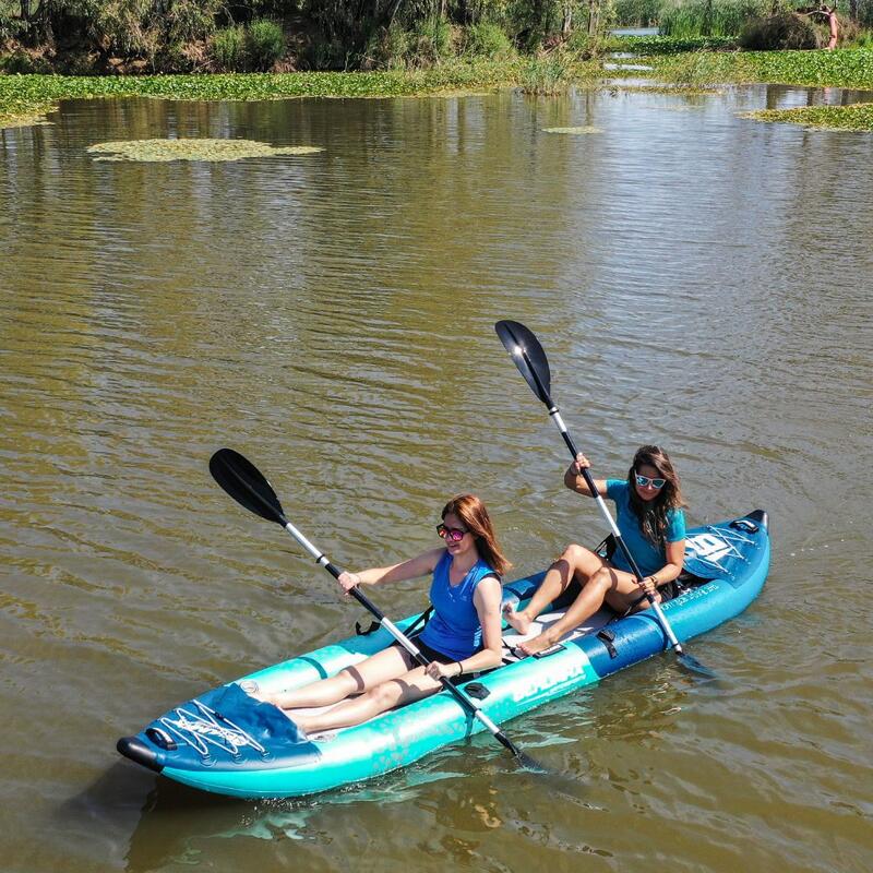 Segunda vida - kayak hinchable be wave kayak 12.6