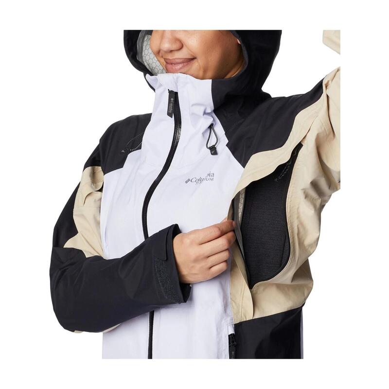 Regenmantel Mazama Trail Shell Damen - lila