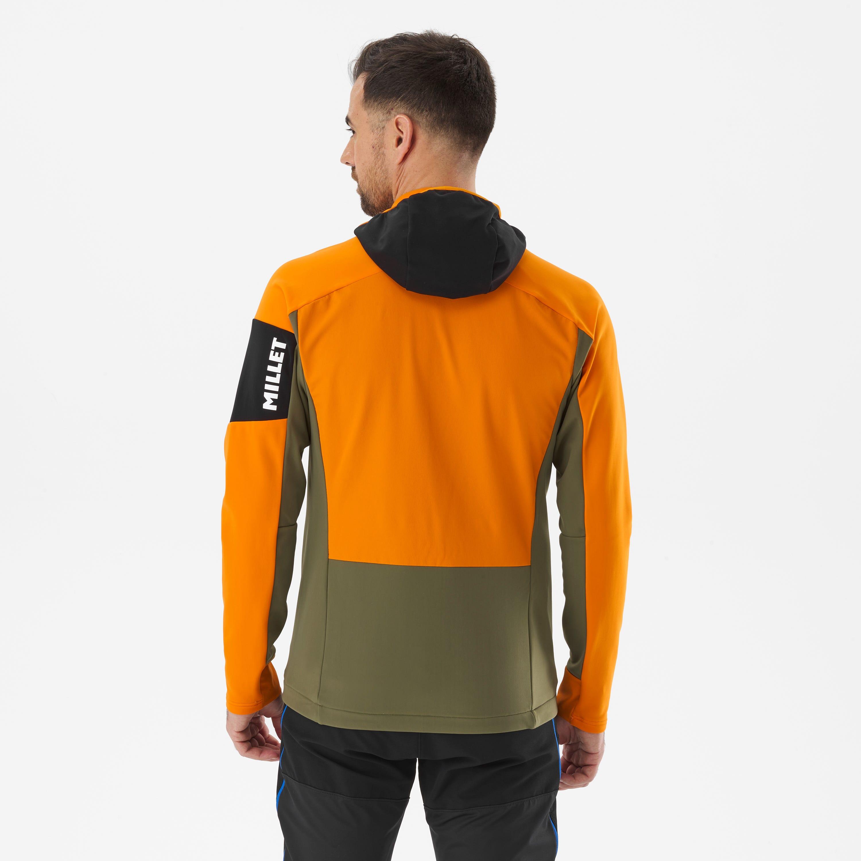 Giacca Millet Pierra Ment Hoodie Softshell 4D stretch aderente DWR 4/5