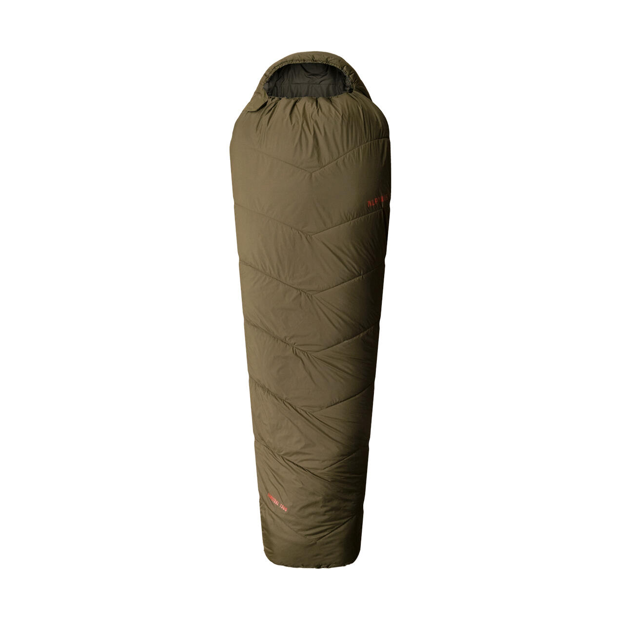 ALPINUS Alpinus Survival 1300 (Left) Sleeping Bag Green