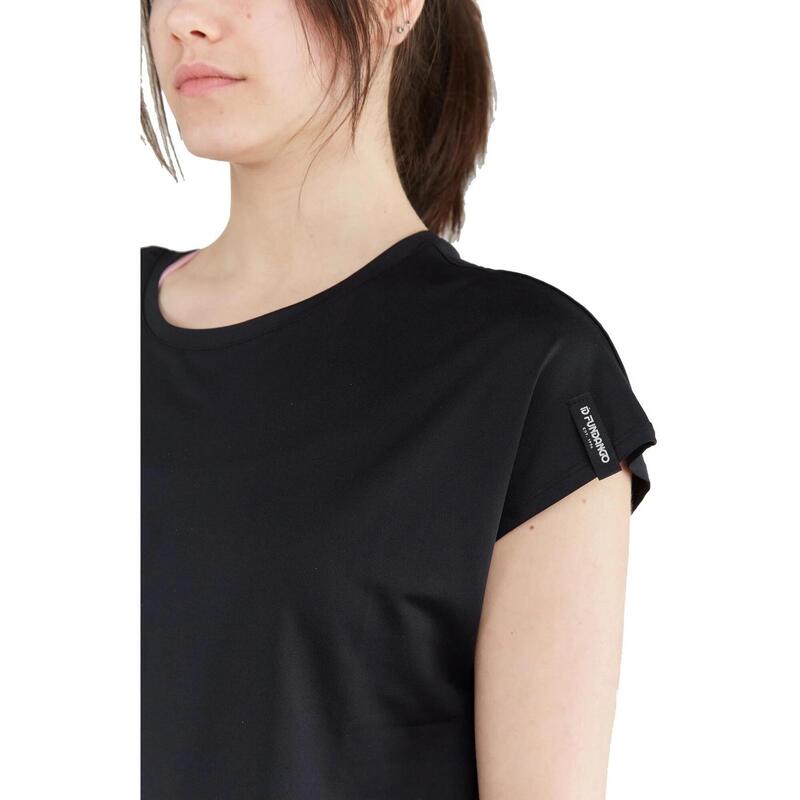 Hanabi T-shirt női rövid ujjú sport póló - fekete