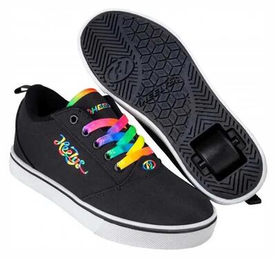 Heelys pro 20 black / rainbow cursive
