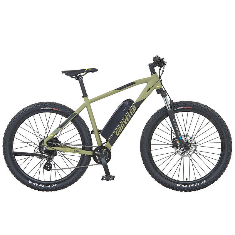 Graveler, E-MTB 27,5" 10,4 h, 8 Sp, Blaupunkt HR Motor