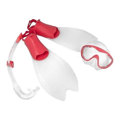 Speedo glide junior scuba kindersnorkelset masker + vinnen + snorkel