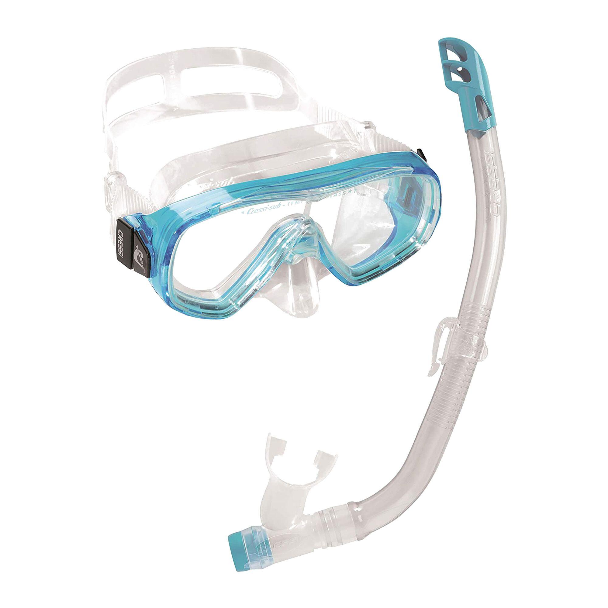 Cressi Ondina VIP Junior + Cressi Top – zestaw maska i fajka do snorkelingu 4/4