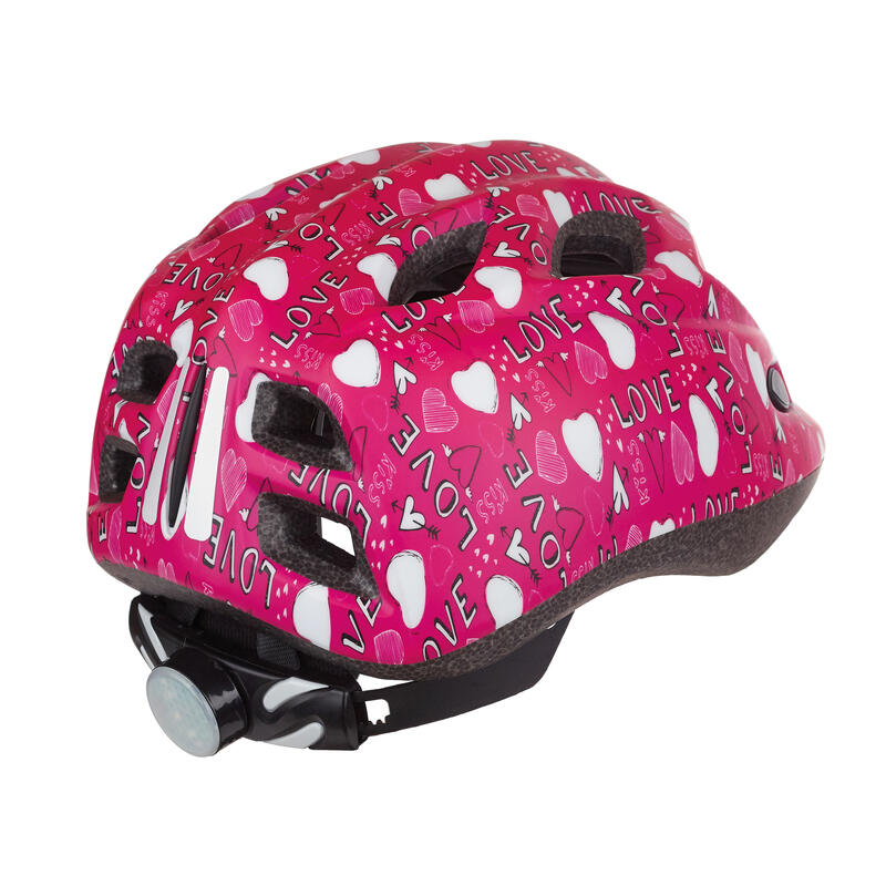 Casque enfant With Love S (52-56 cm) - avec éclairage LED