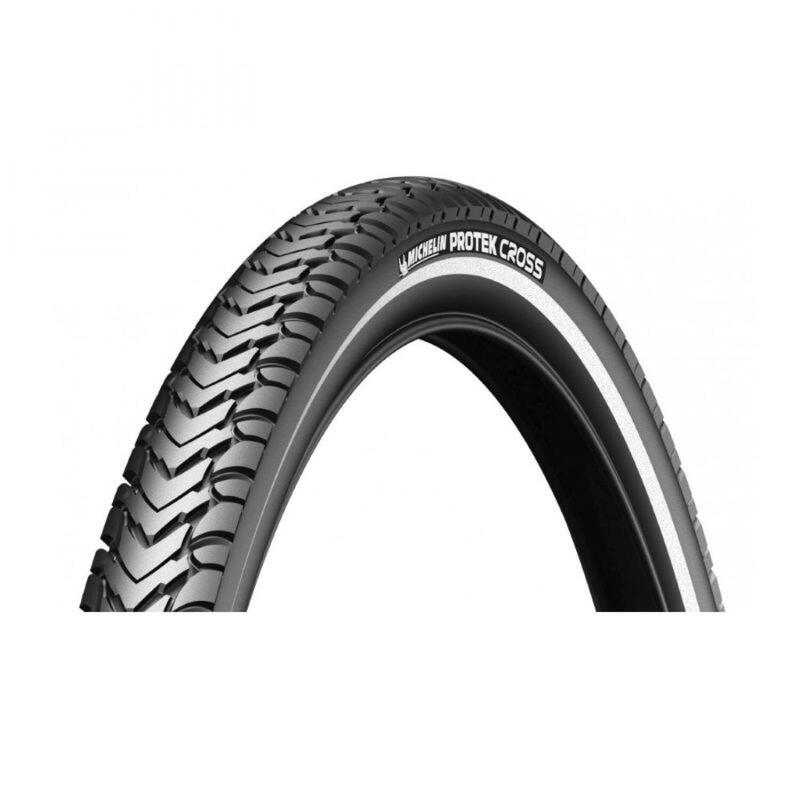 Pneu rígido com parede lateral reflectora Michelin Protek Cross Acces Line 40-55