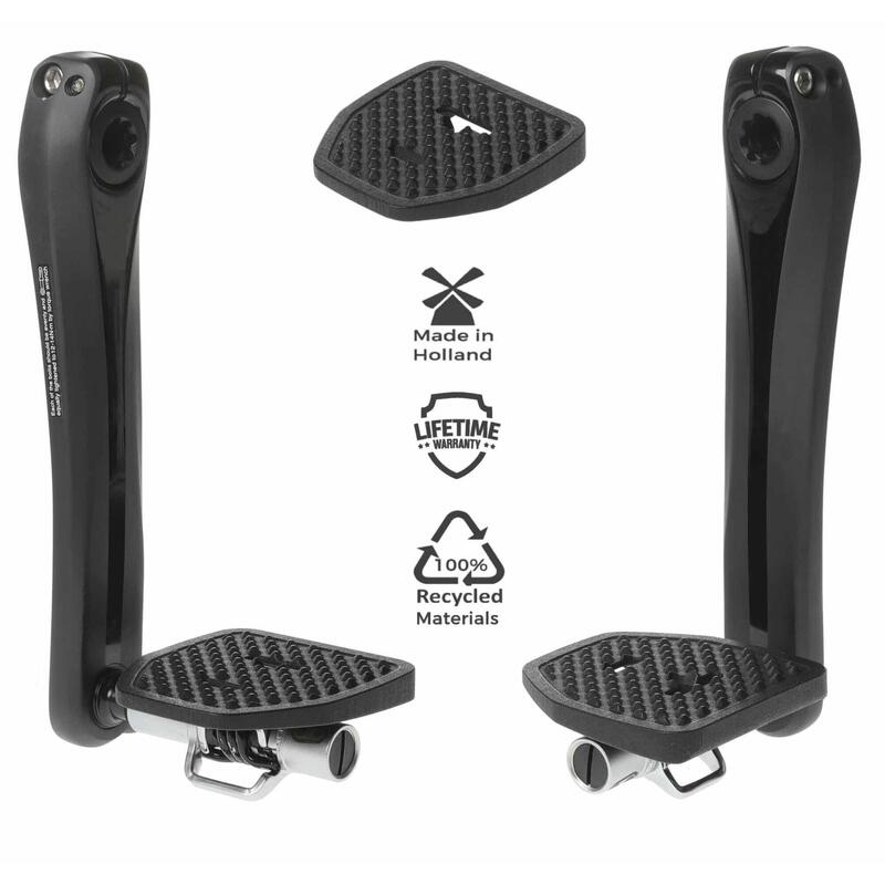 Pedal Plate | CB | Adaptor pedale fără clips Crankbrothers Eggbeater sau Candy