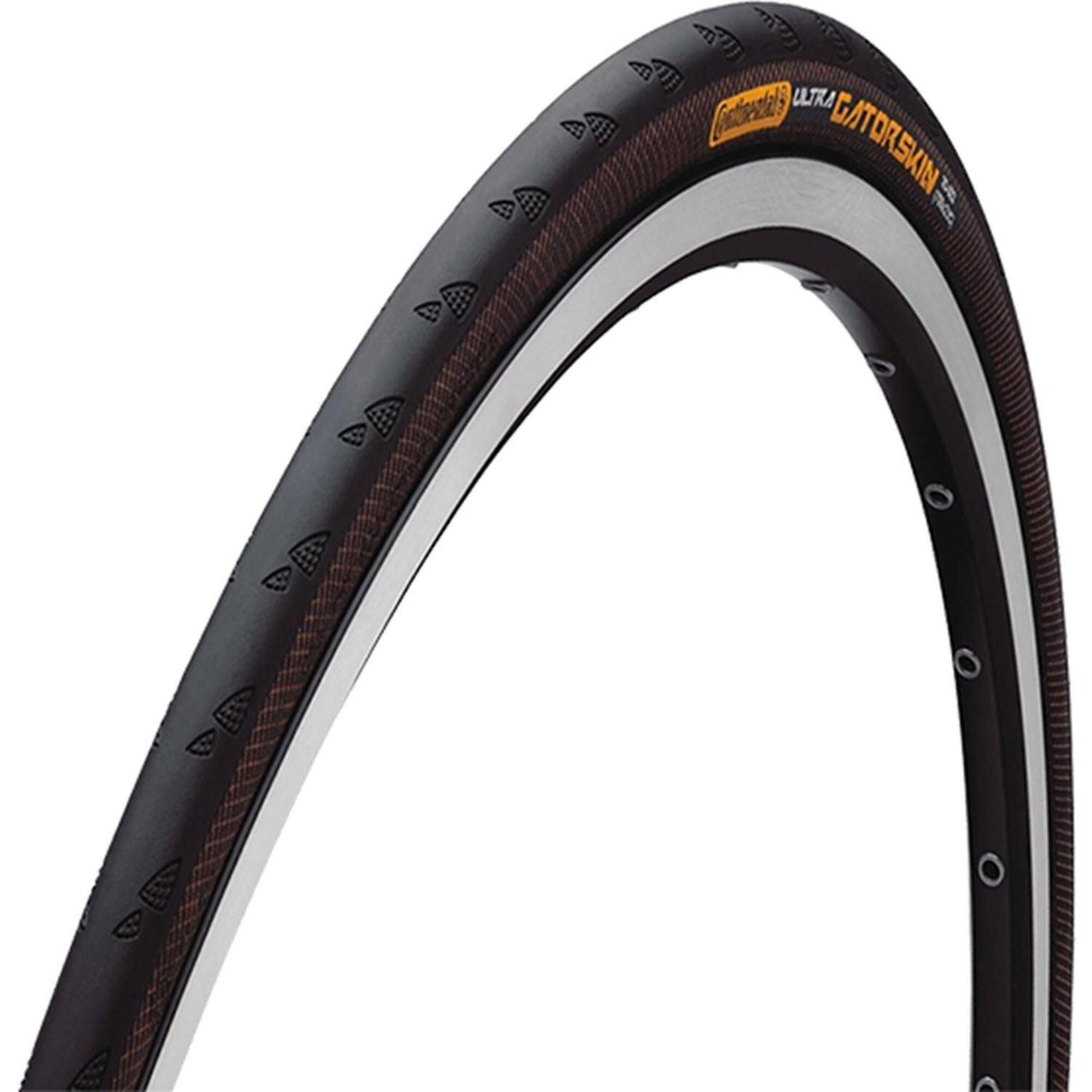 Gatorskin Tyre-Foldable Road Black/Black 700 X 23C Puncture Protection 1/4