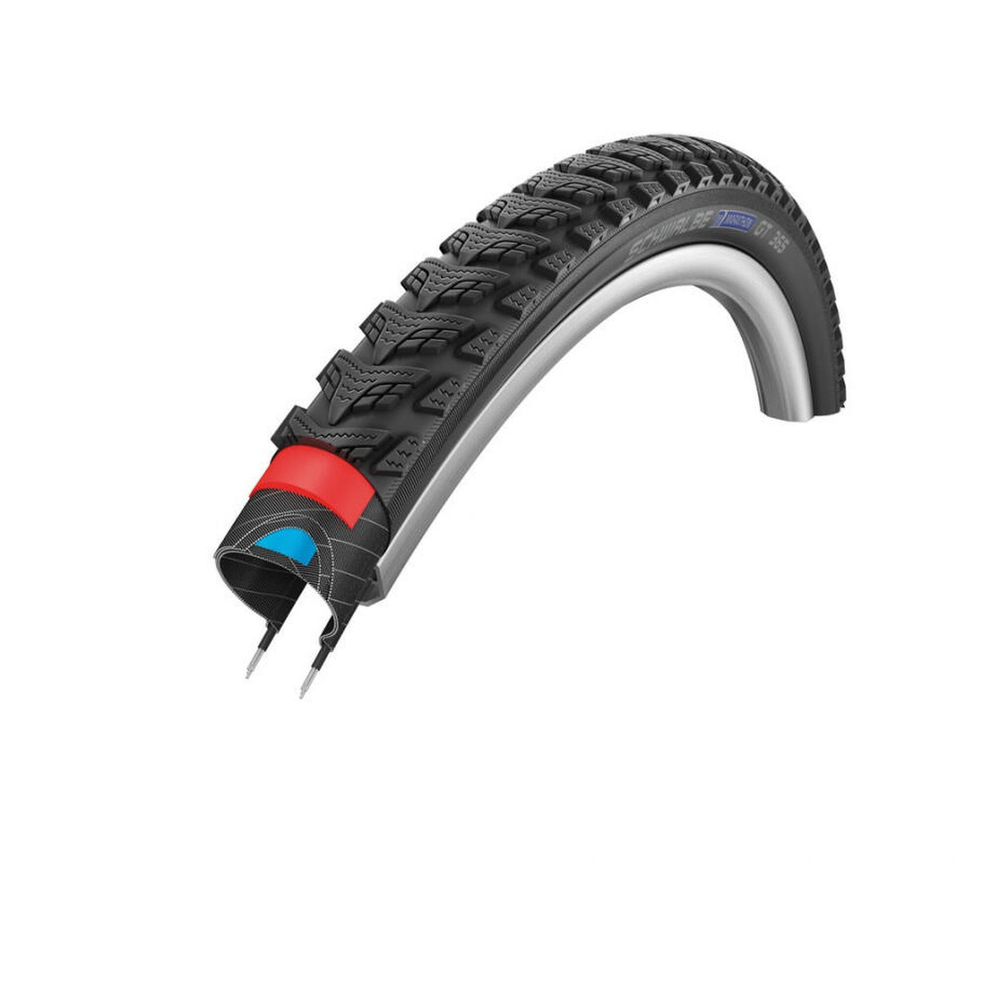 SCHWALBE Schwalbe MARATHON GT365 D-Gaurd 26 x 2.0 Black Reflex Tyre