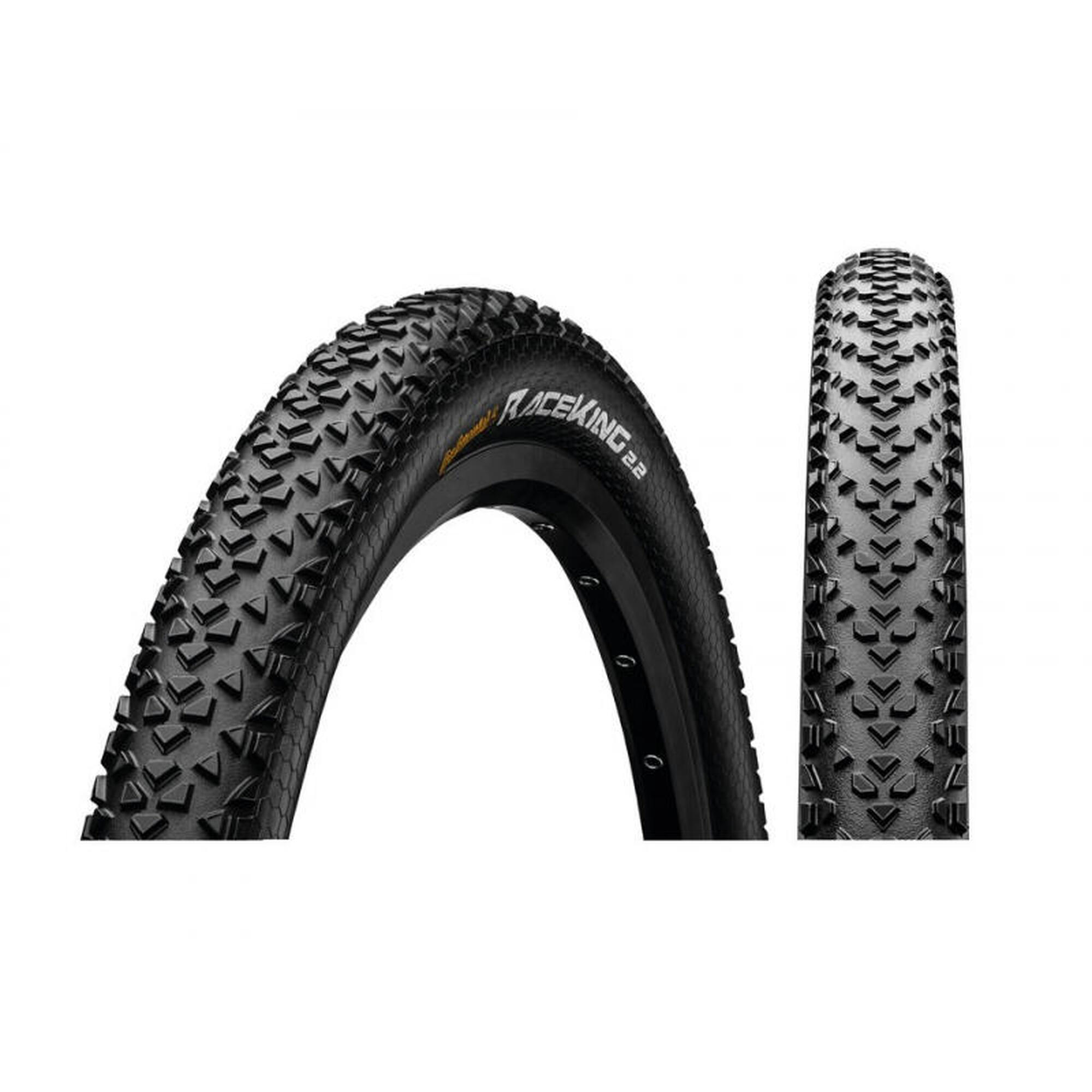 Cubierta Continental Race King II 27.5x2.20 Skin Plegable Negra