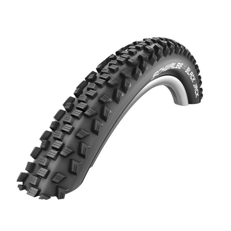 Pneu de Vélo - Schwalbe - Black Jack K-Guard - 26 pouces x 2,25 - Noir