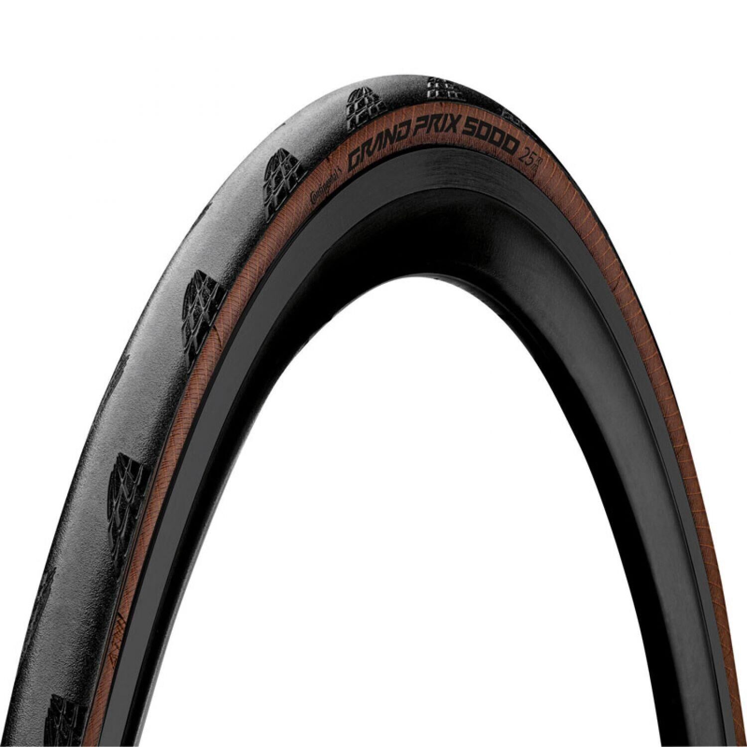CONTINENTAL Grand Prix 5000 Tyre-Foldable BlackChili Compound Black 700 X 25C