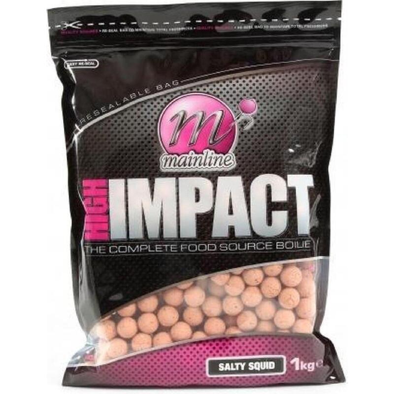 Mainline Boilie High Impact Boilies 20mm Salty Squid